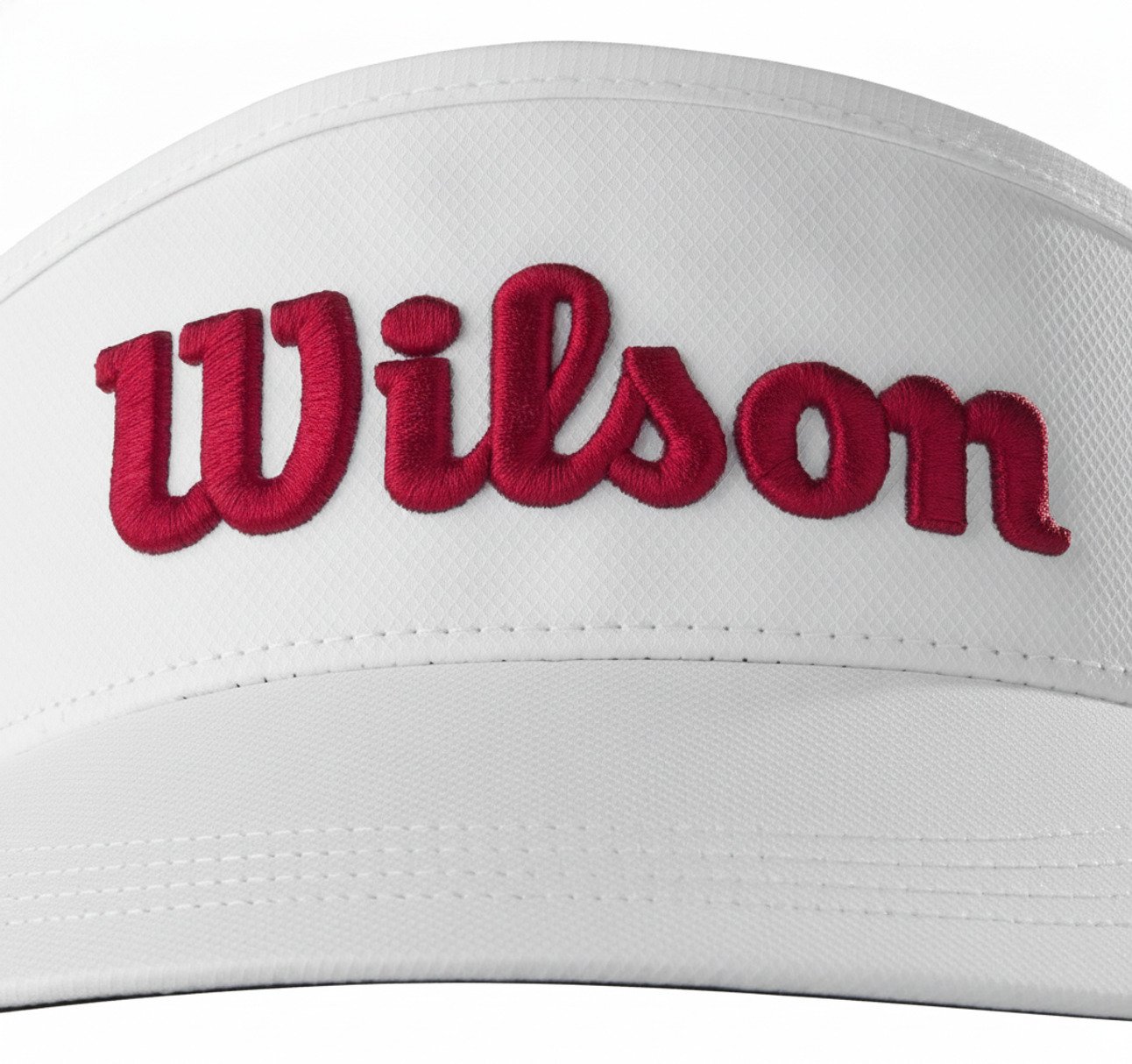 Wilson Tour visière, blanc/rouge