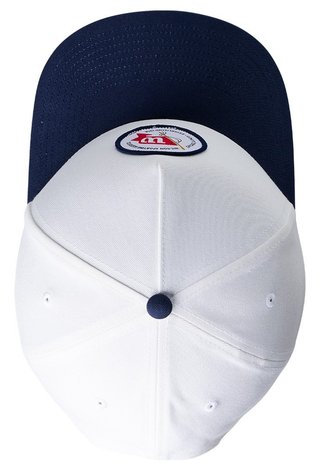 Wilson Vintage Patch casquette, blanc/marine