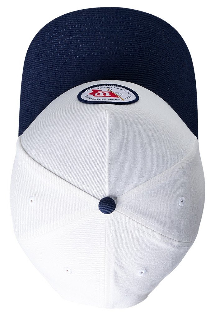 Wilson Vintage Patch casquette, blanc/marine