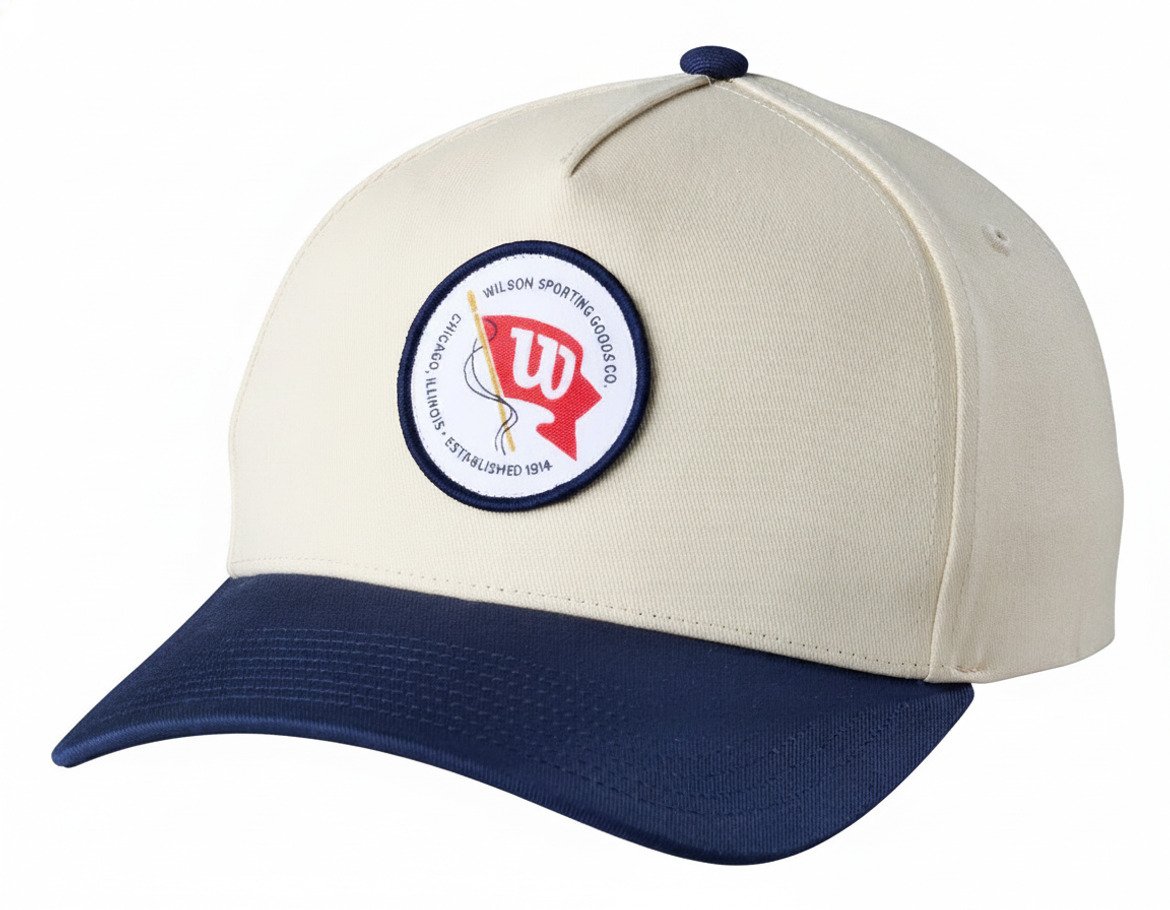 Wilson Vintage Patch casquette, beige