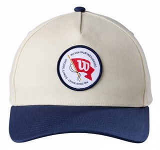 Wilson Vintage Patch casquette, beige