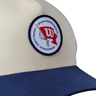 Wilson Vintage Patch casquette, beige