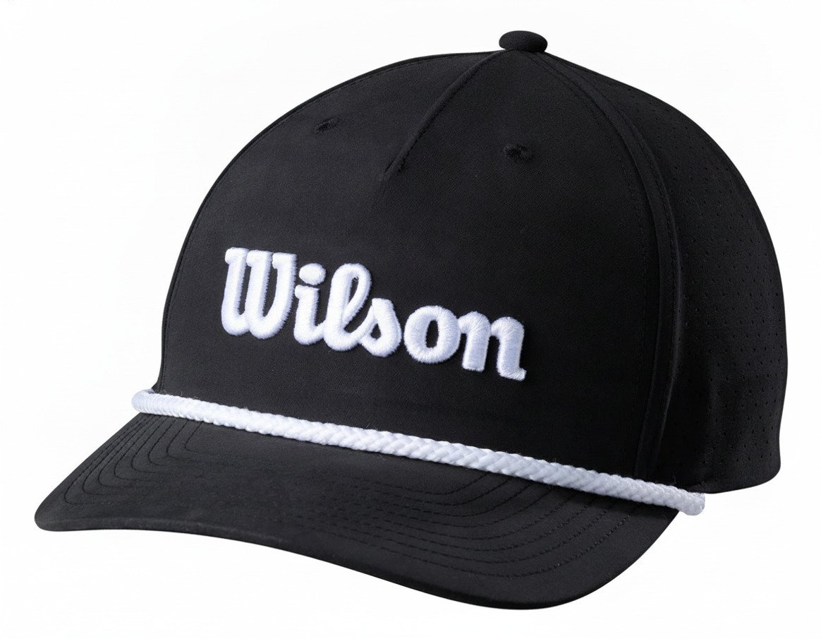 Wilson Rope casquette, noir/blanc