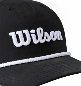 Wilson Rope casquette, noir/blanc