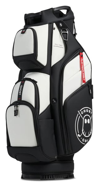 Ghost Golf GT-14 Oreo cart bag, blanc/noir