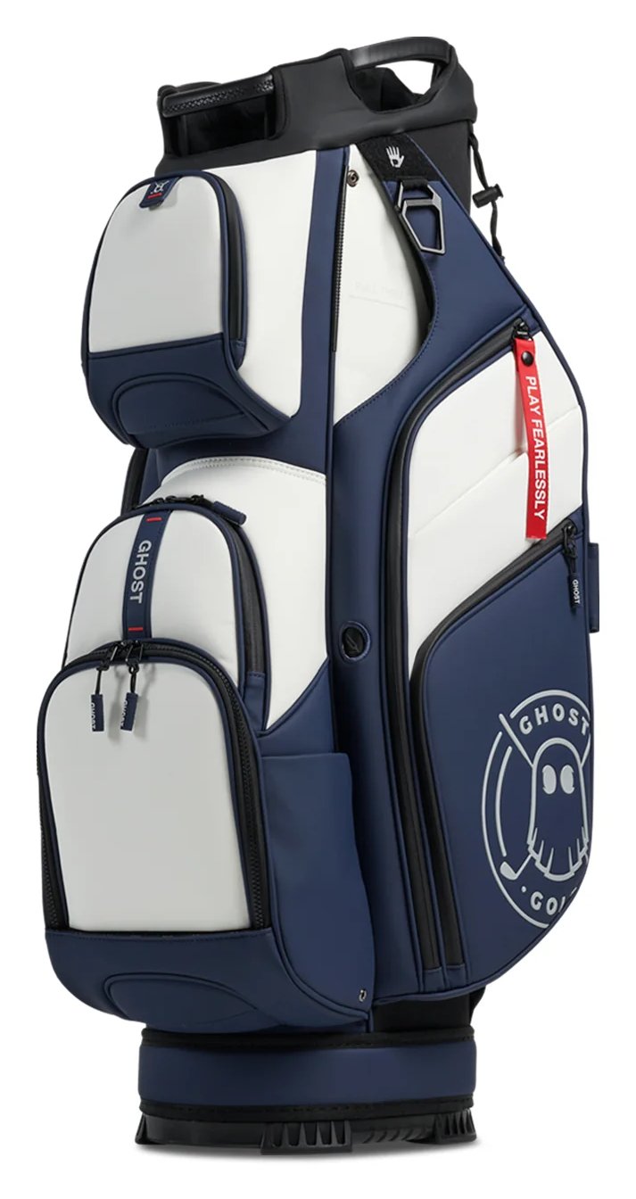 Ghost Golf GT-14 Valor cart bag, blanc/marine