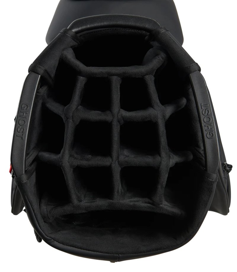 Ghost Golf GT-14 Kovert Ops cart bag, noir/gris