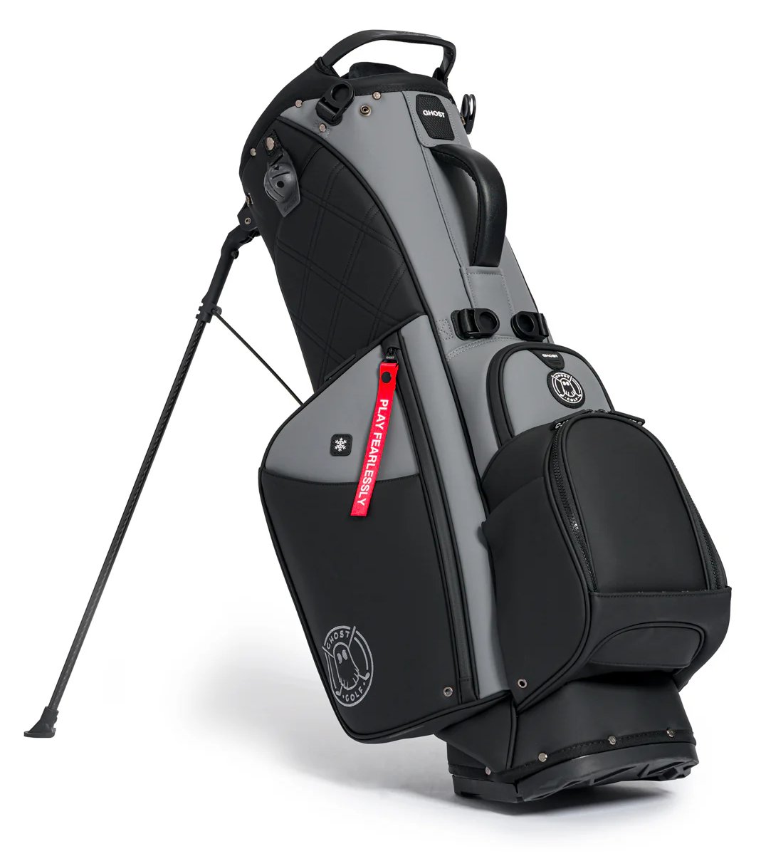 Ghost Golf Anyday Kovert Ops 7-way stand bag, noir/gris