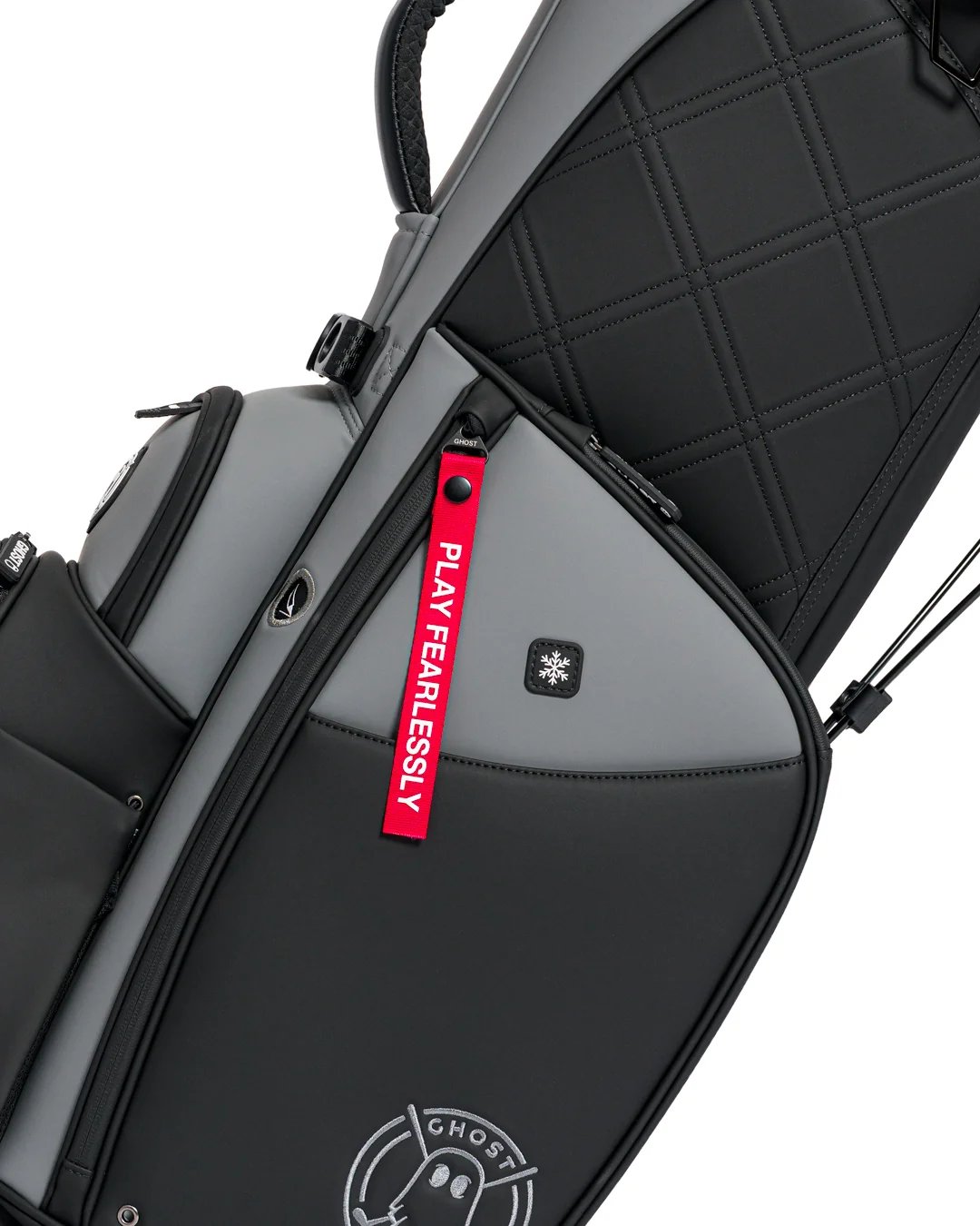 Ghost Golf Anyday Kovert Ops 7-way stand bag, noir/gris