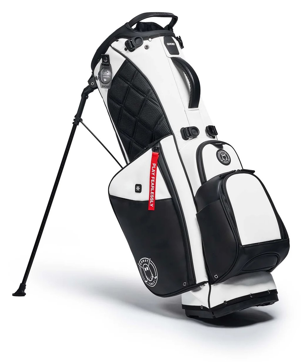 Ghost Golf Anyday Oreo stand bag 7 voies, blanc/noir