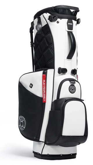 Ghost Golf Anyday Oreo stand bag 7 voies, blanc/noir