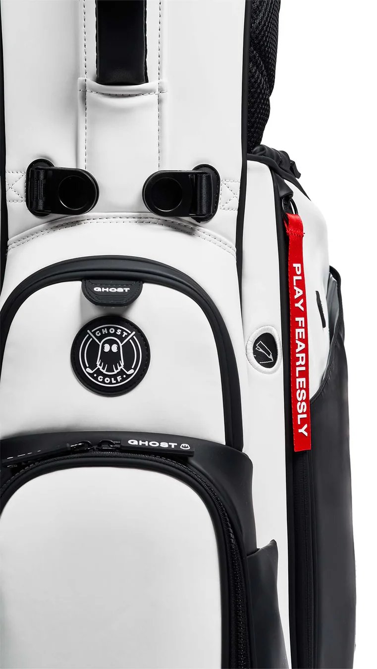 Ghost Golf Anyday Oreo stand bag 7 voies, blanc/noir