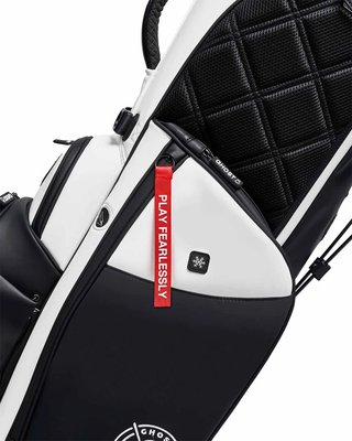 Ghost Golf Anyday Oreo stand bag 7 voies, blanc/noir