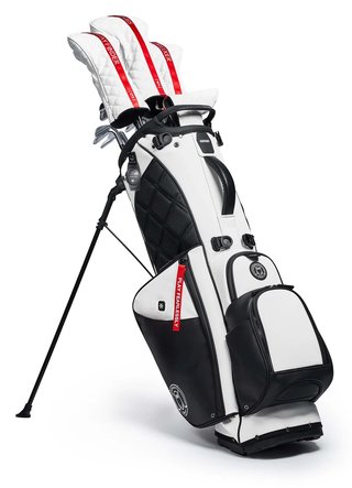 Ghost Golf Anyday Oreo stand bag 7 voies, blanc/noir