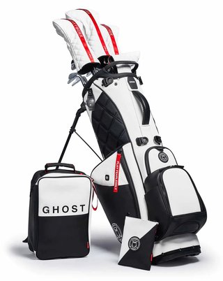 Ghost Golf Anyday Oreo stand bag 7 voies, blanc/noir