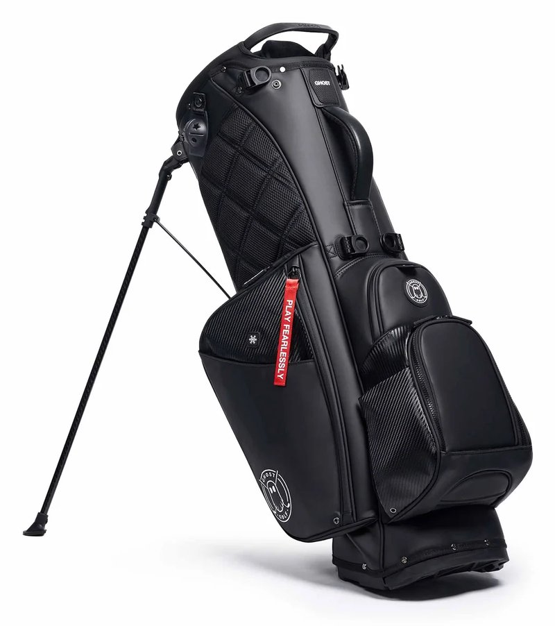 Ghost Golf Anyday Ronin stand bag 14 voies, black/chrome