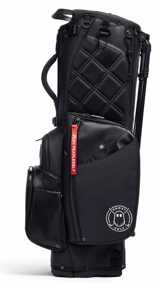 Ghost Golf Anyday Ronin stand bag 14 voies, black/chrome