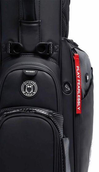 Ghost Golf Anyday Ronin stand bag 14 voies, black/chrome