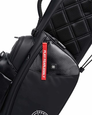 Ghost Golf Anyday Ronin stand bag 14 voies, black/chrome