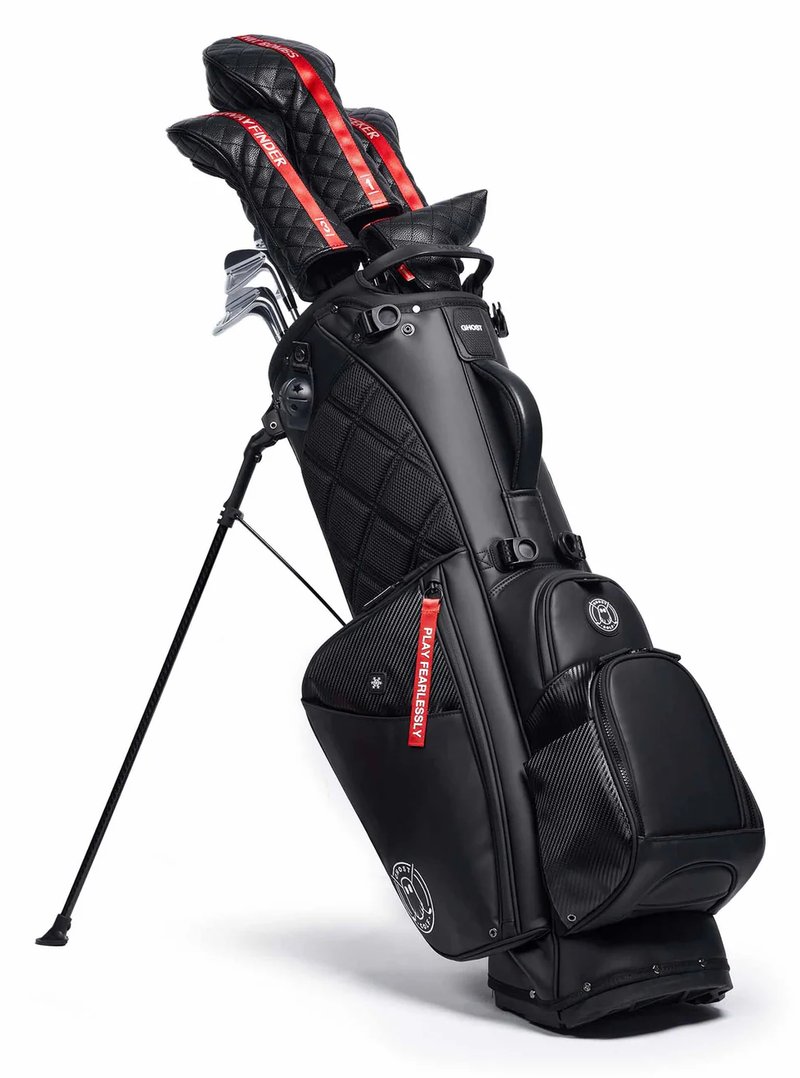 Ghost Golf Anyday Ronin stand bag 14 voies, black/chrome
