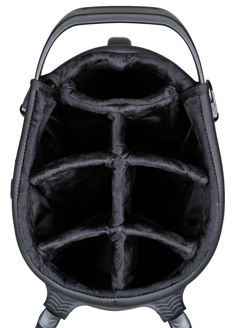 Ghost Golf Anyday Ronin stand bag 14 voies, black/chrome