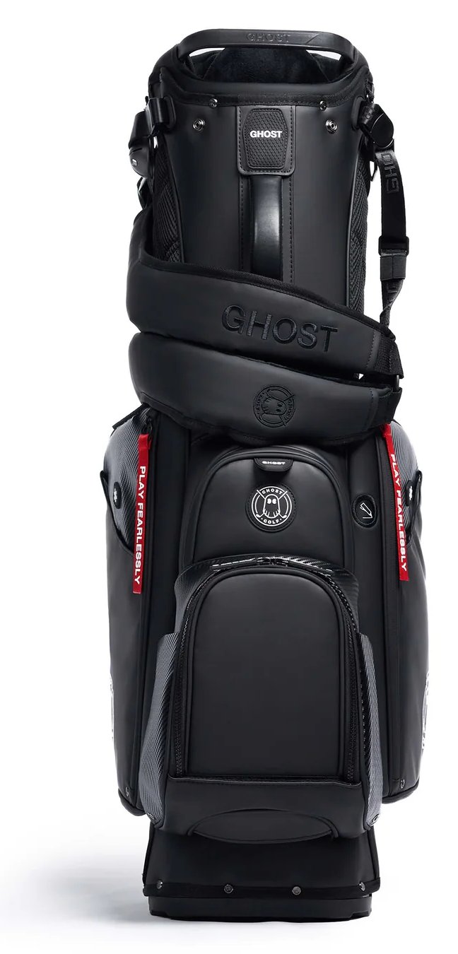 Ghost Golf Anyday Ronin sac de golf 7 poches stand bag, black/chrome