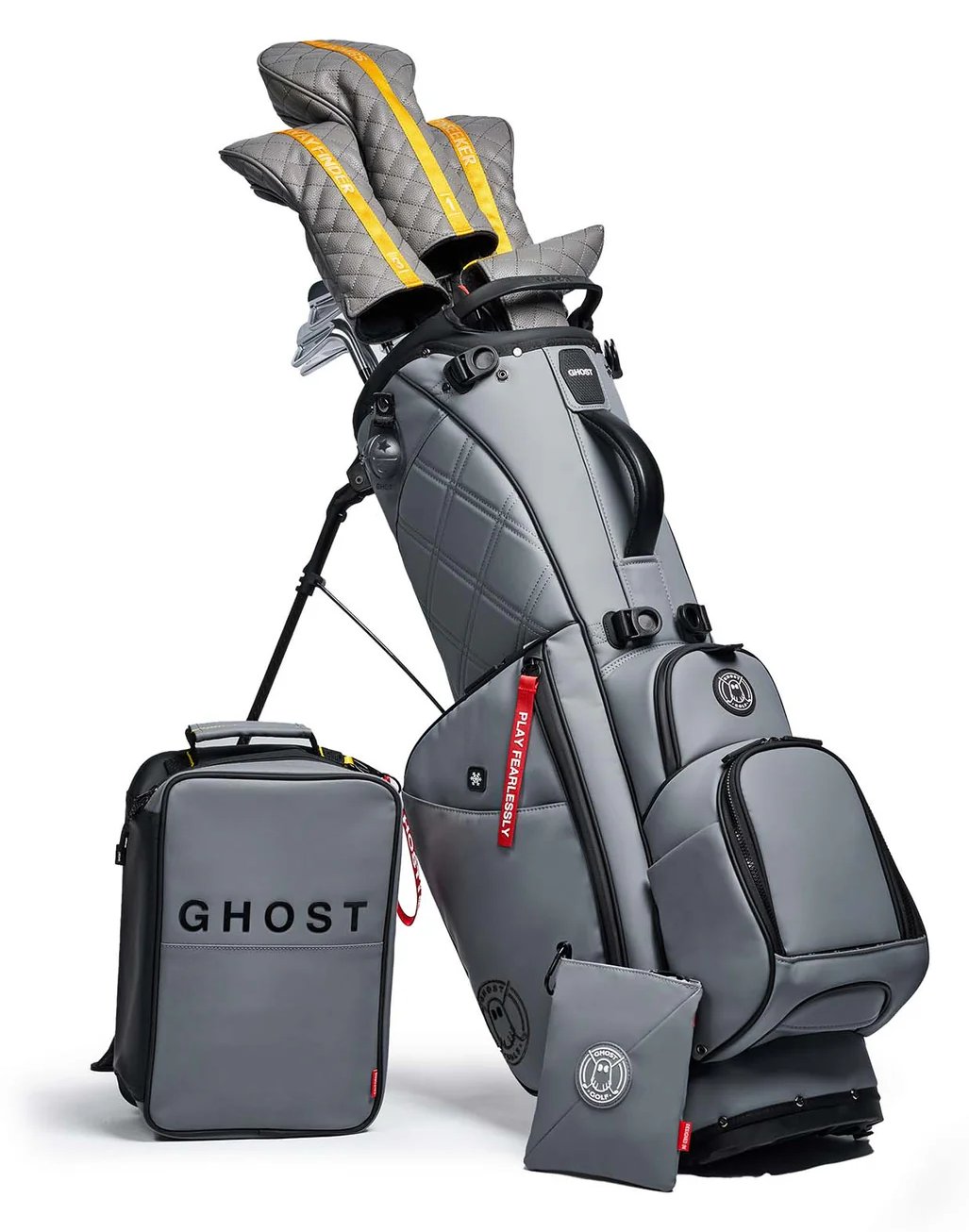 Ghost Golf Anyday Maverick stand bag 7 voies, gris
