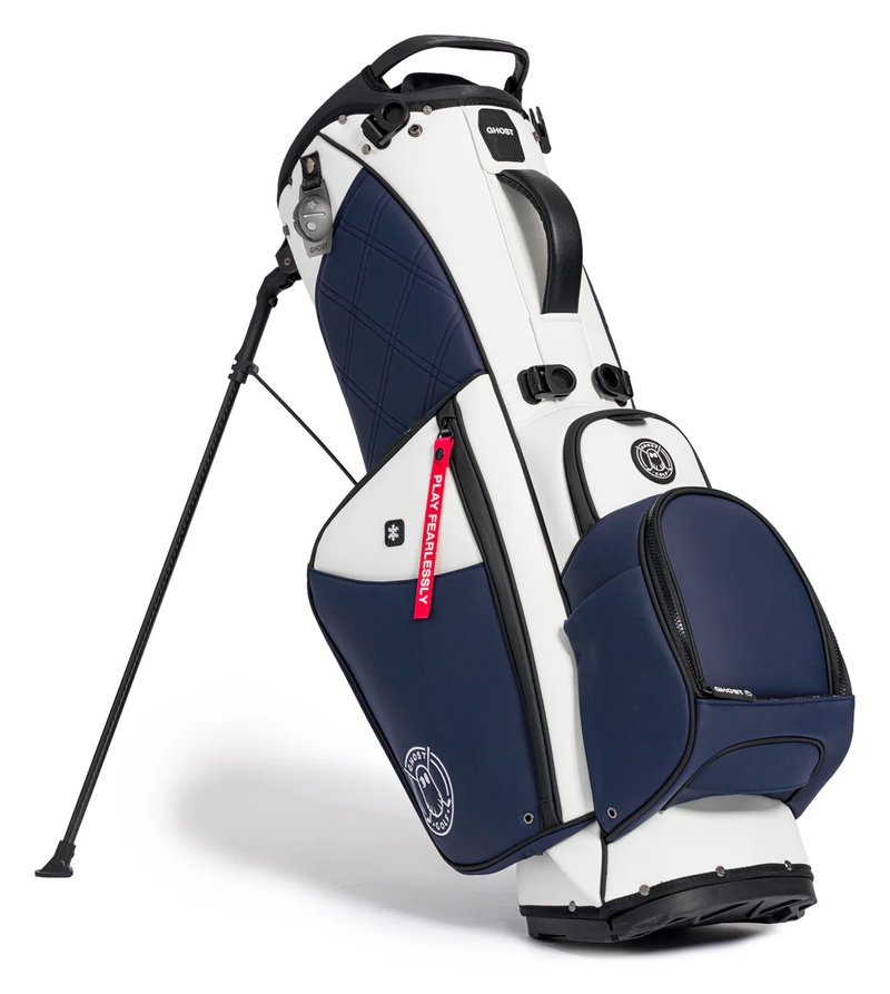 Ghost Golf Anyday Valor 14-way stand bag, white/blue