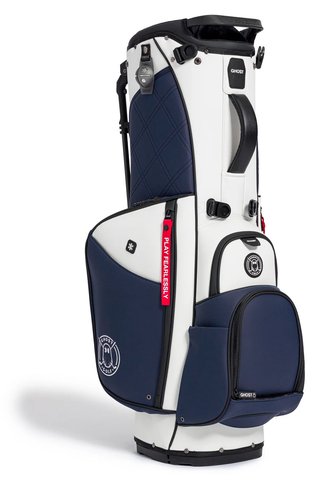 Ghost Golf Anyday Valor 14-way stand bag, white/blue