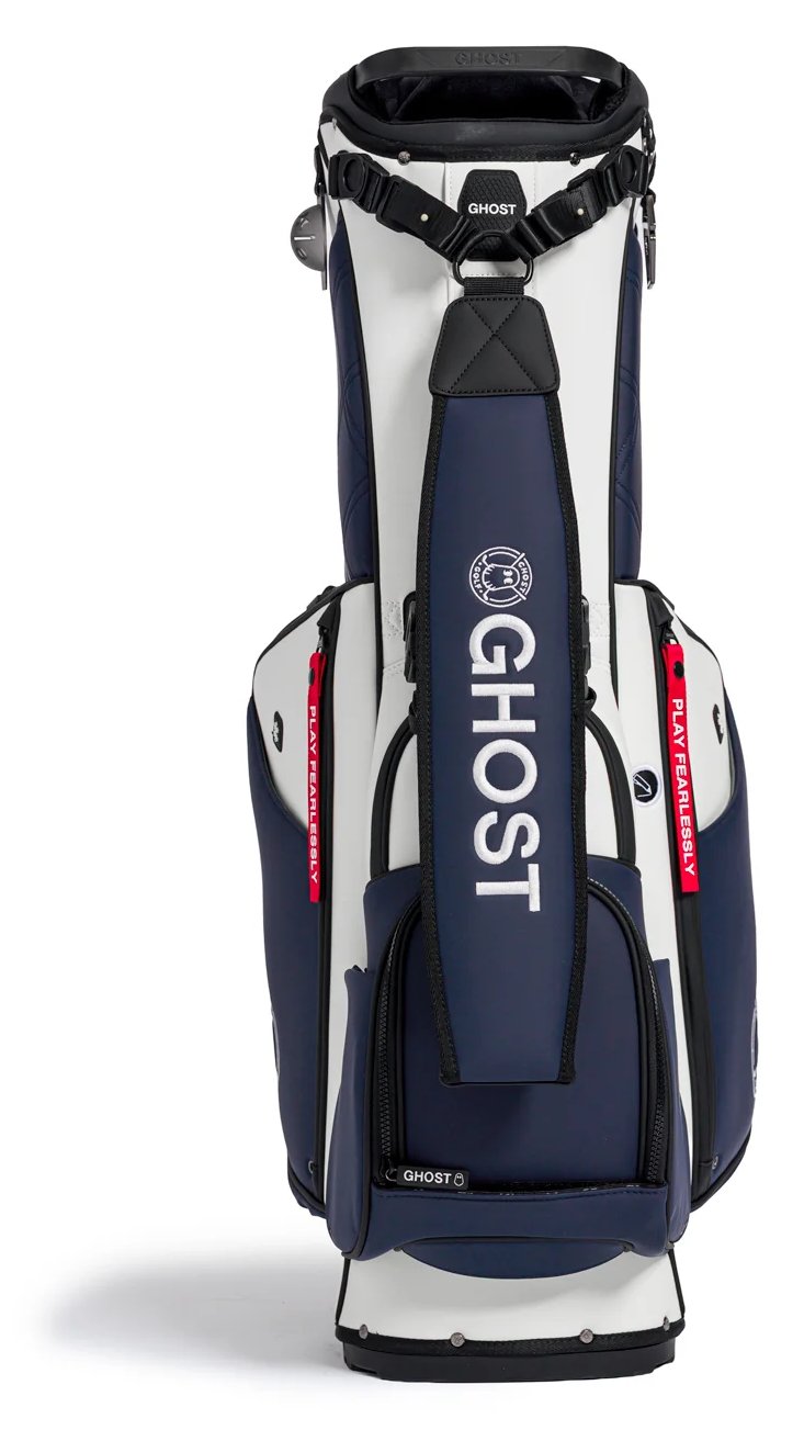 Ghost Golf Anyday Valor 14-way stand bag, white/blue