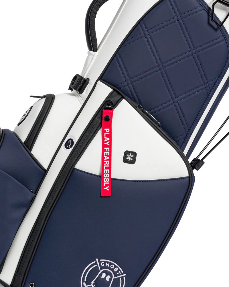 Ghost Golf Anyday Valor 14-way stand bag, white/blue
