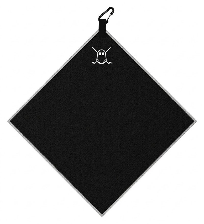 Ghost Golf Non Magnetic Tour serviette, noire