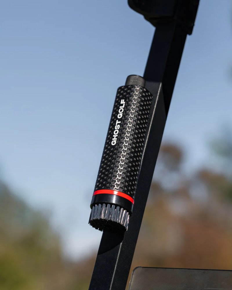 Ghost Golf Magnetic Golf Club & Shoe brosse, grise