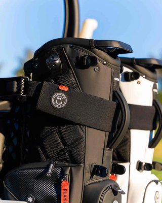 Ghost Golf Cart Strap Sleeve, noir