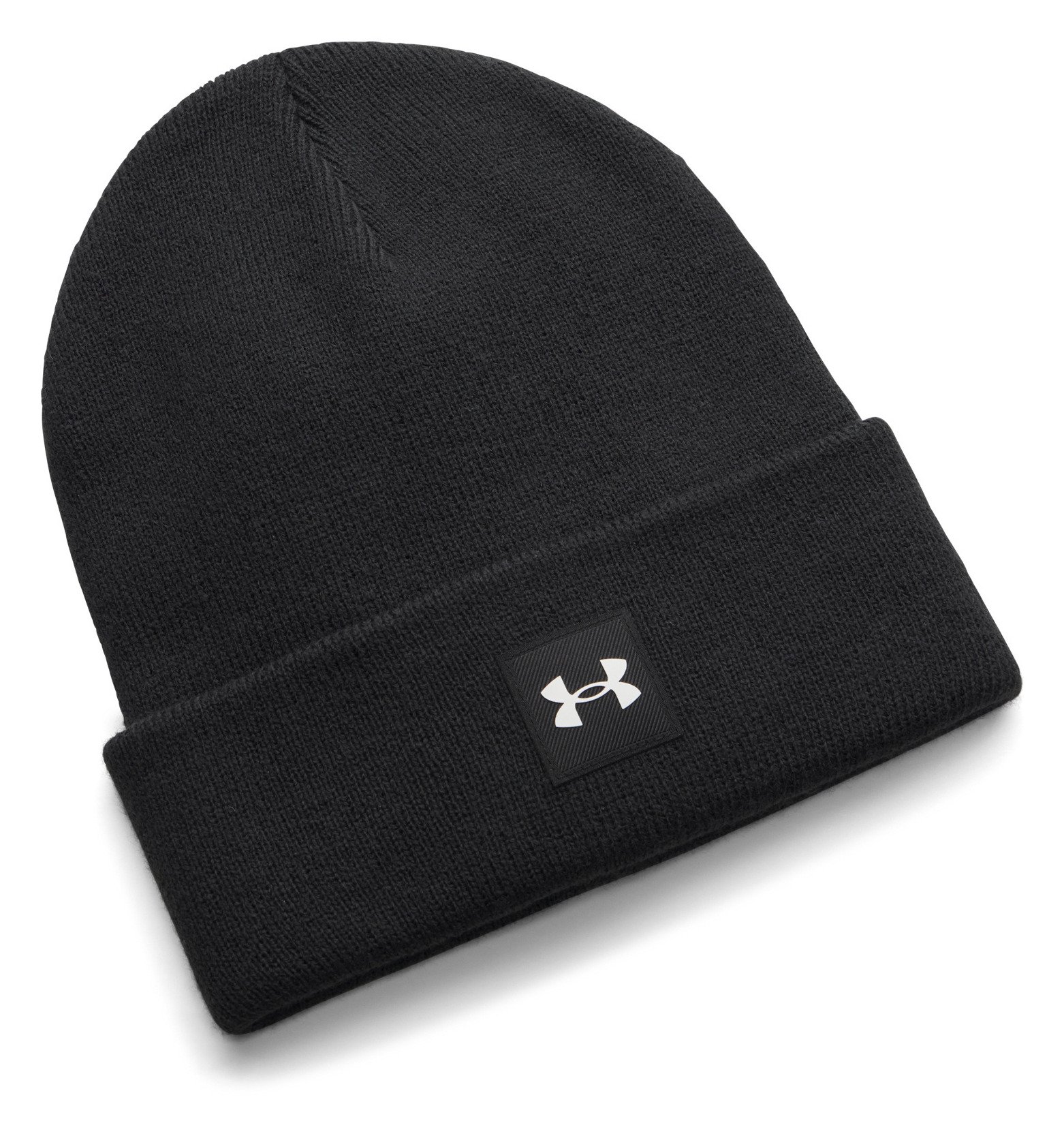 Under Armour Halftime Cuff bonnet d'hiver, noir/blanc