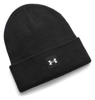 Under Armour Halftime Cuff bonnet d'hiver, noir/blanc