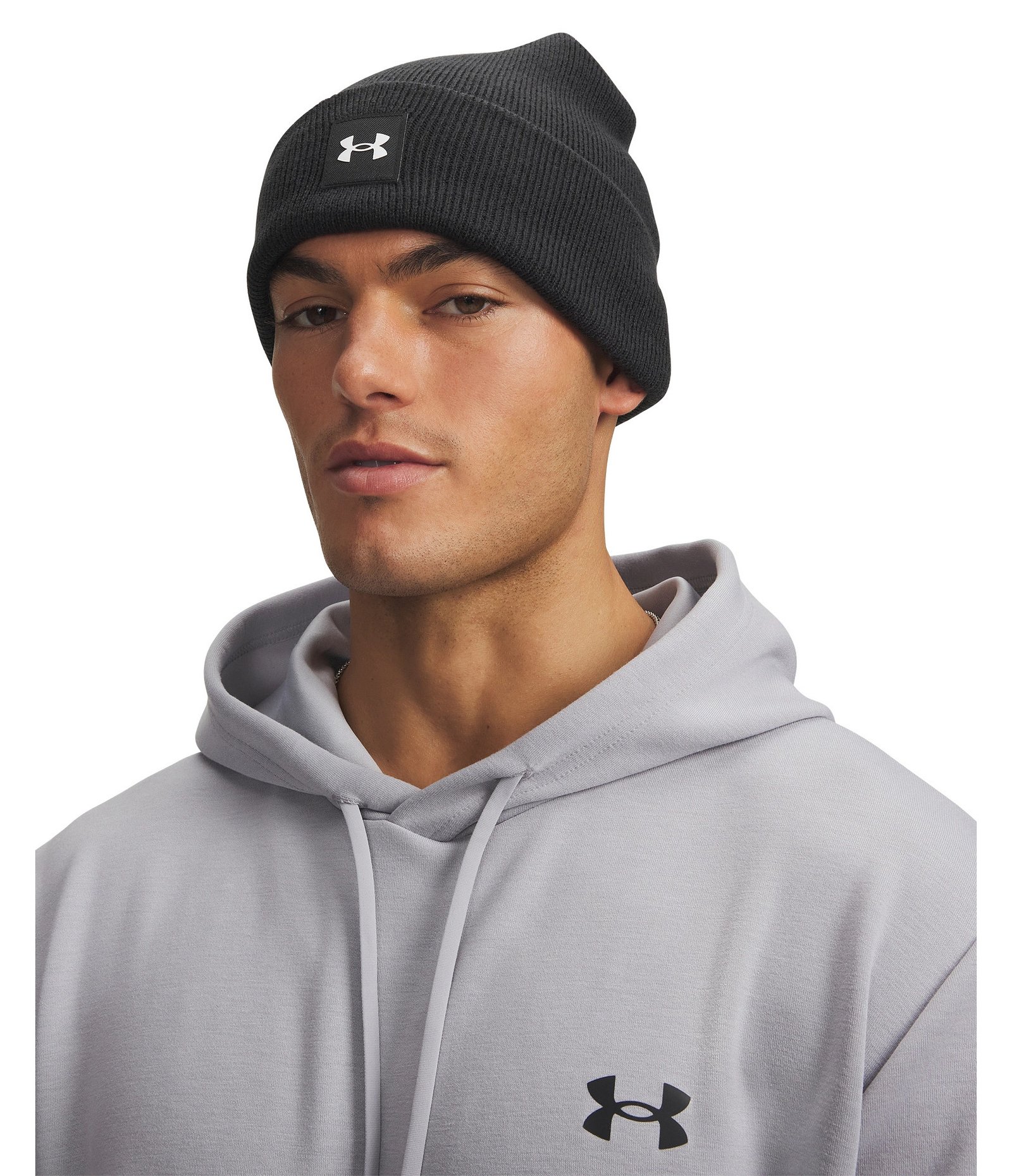 Under Armour Halftime Cuff bonnet d'hiver, noir/blanc