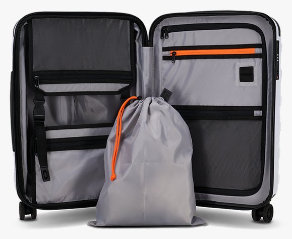 Ogio Renegade Vault Carry-On 35-40L travel bag, blanc