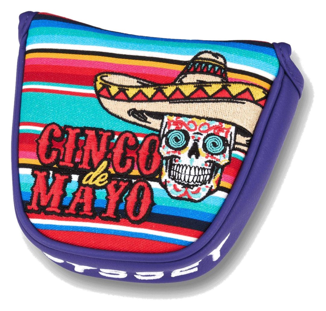 Odyssey Cinco De Mayo Mallet couvre-putter, violet
