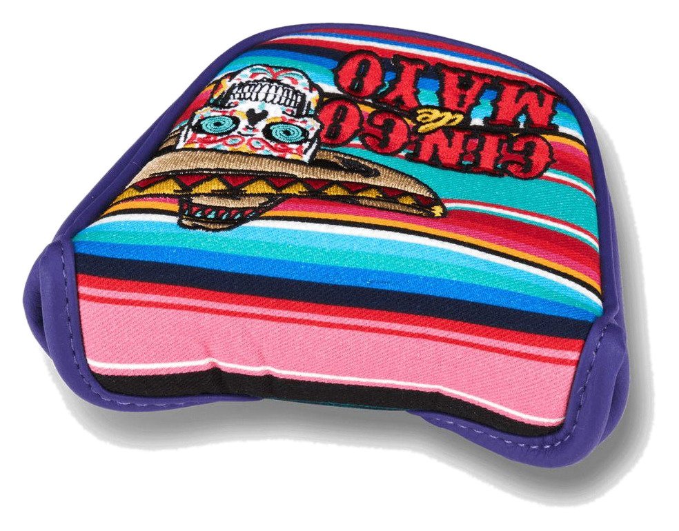 Odyssey Cinco De Mayo Mallet couvre-putter, violet