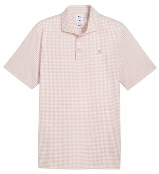 Puma X Arnold Palmer MATTR Geo polo homme, alpine snow/rose glow