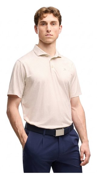 Puma X Arnold Palmer MATTR Geo polo homme, alpine snow/rose glow