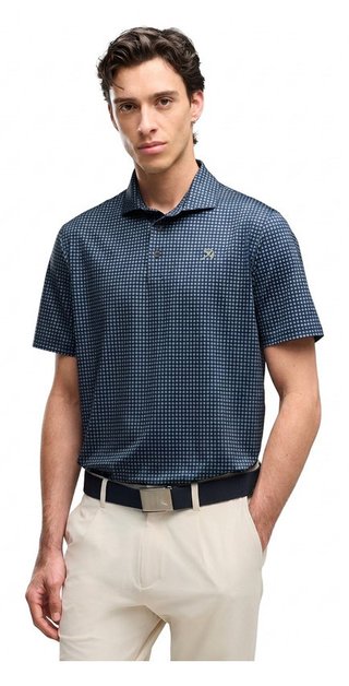 Puma X Arnold Palmer MATTR Geo polo homme, deep navy/lemon butter