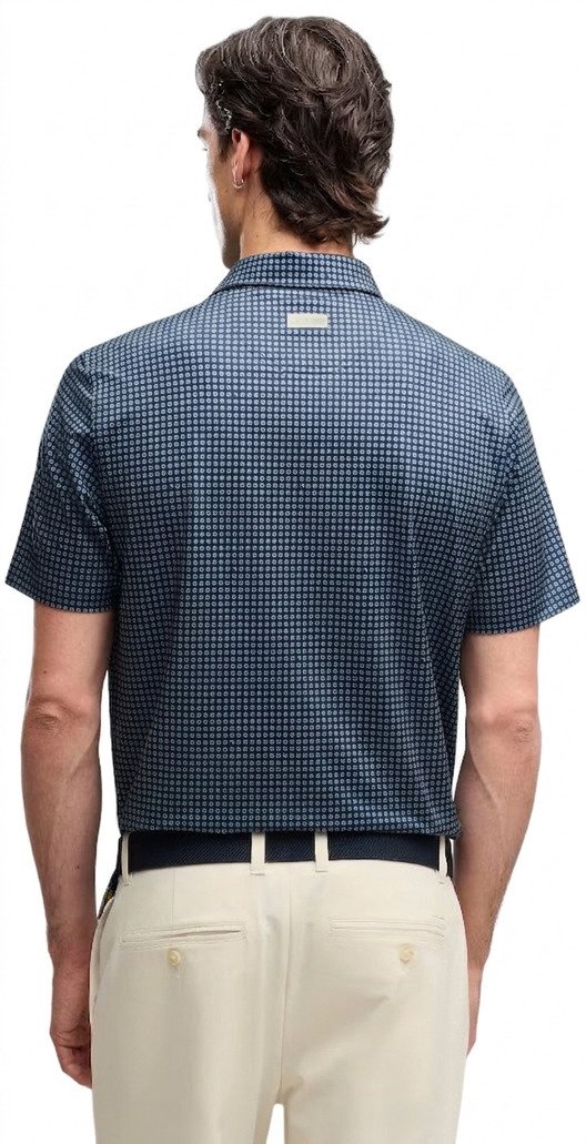 Puma X Arnold Palmer MATTR Geo polo homme, deep navy/lemon butter