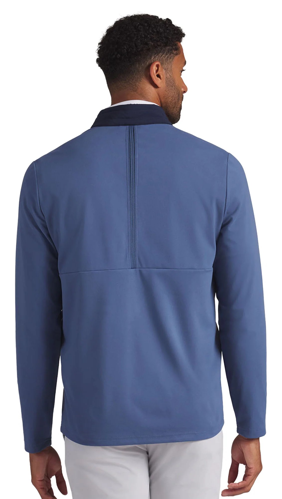 Puma Cloudspun Tech Hybrid 1/2-Zip sweat homme, deep navy