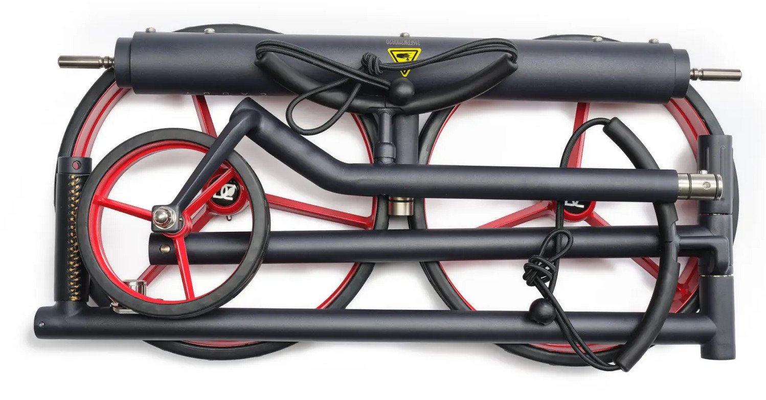 Davies Caddy Premium L chariot électrique, noir