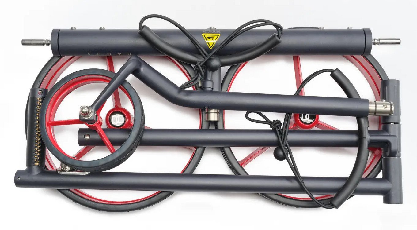 Davies Caddy Premium M Black chariot électrique, noir