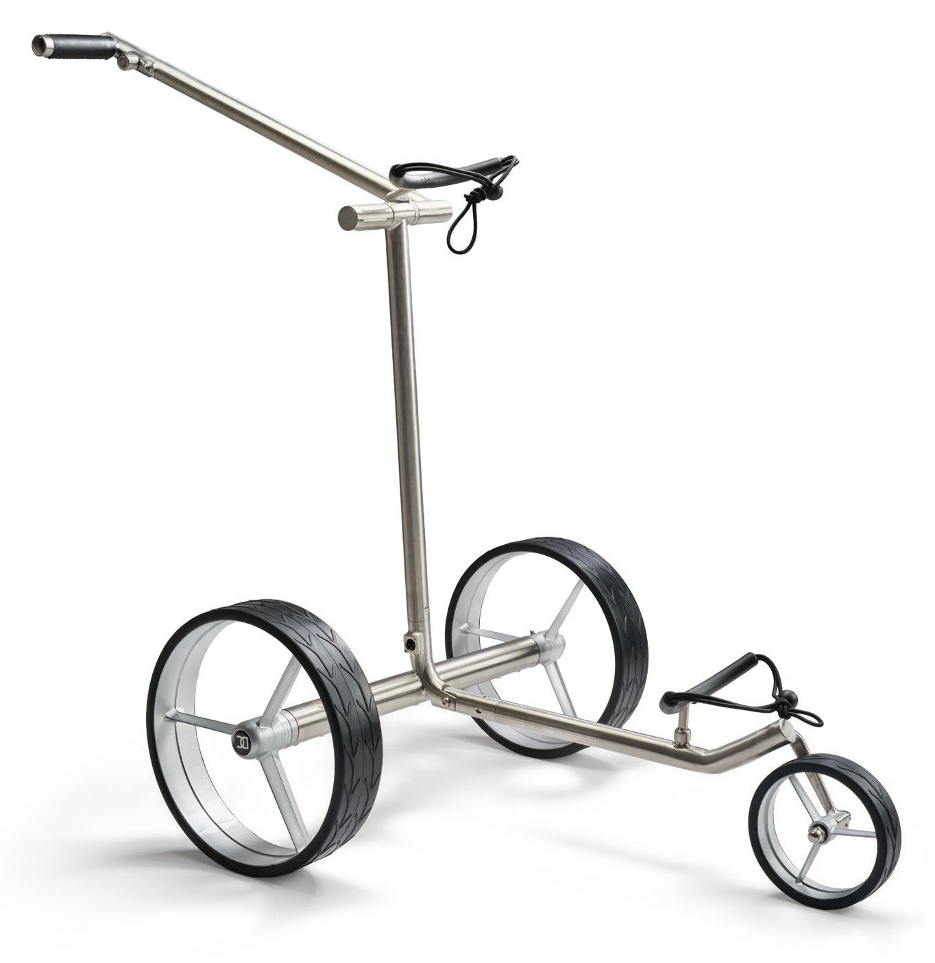 Davies Caddy Premium M Brush DHC chariot électrique, argent