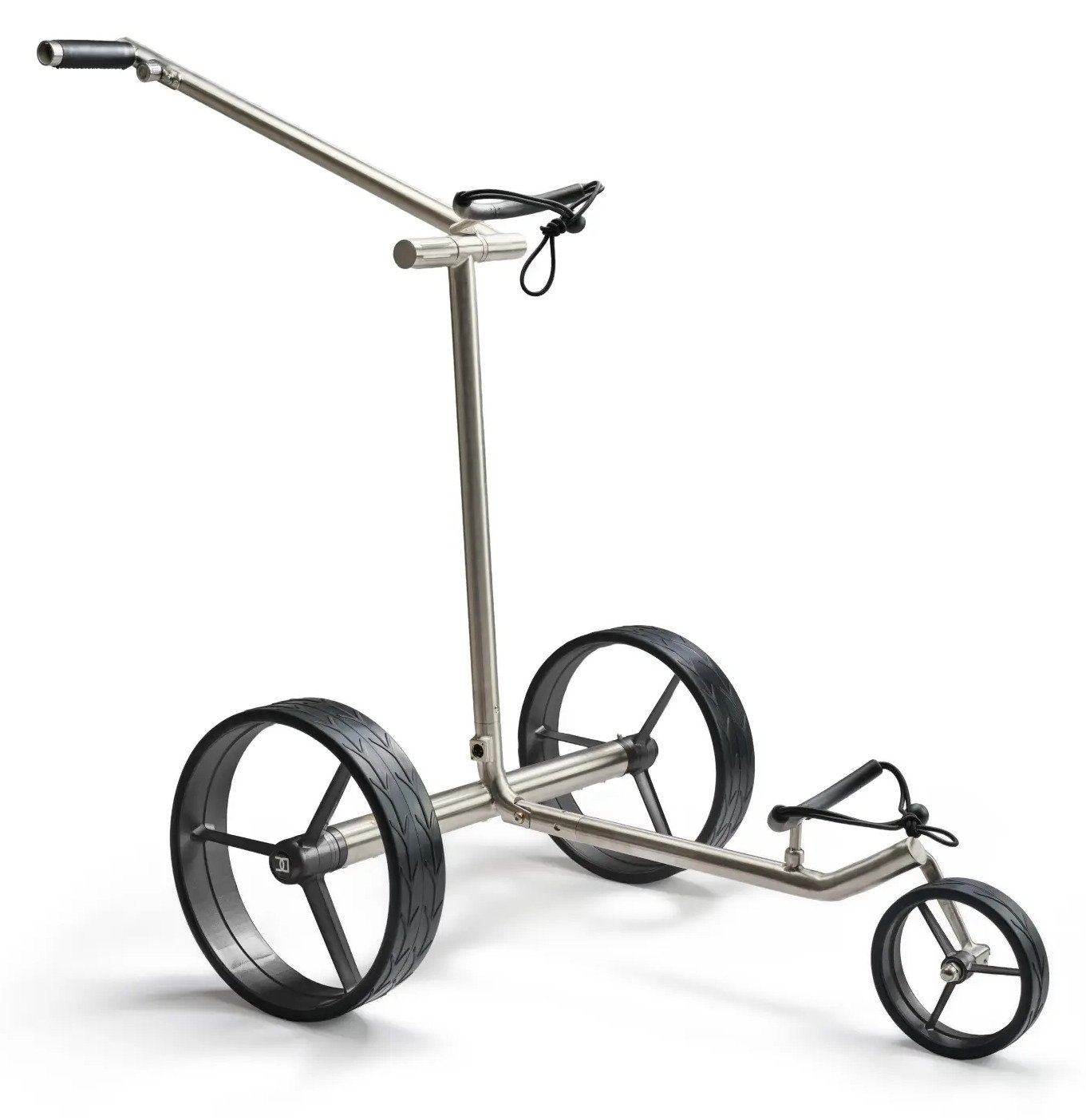 Davies Caddy Premium M Brush DHC chariot électrique, argent