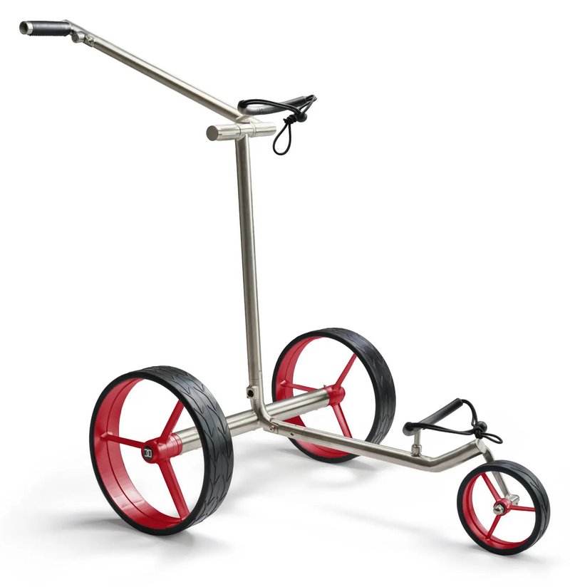 Davies Caddy Premium M Brush DHC chariot électrique, argent